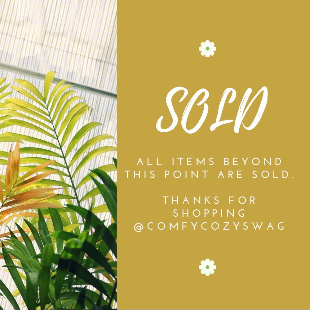 SOLD All items beyond this point are sold